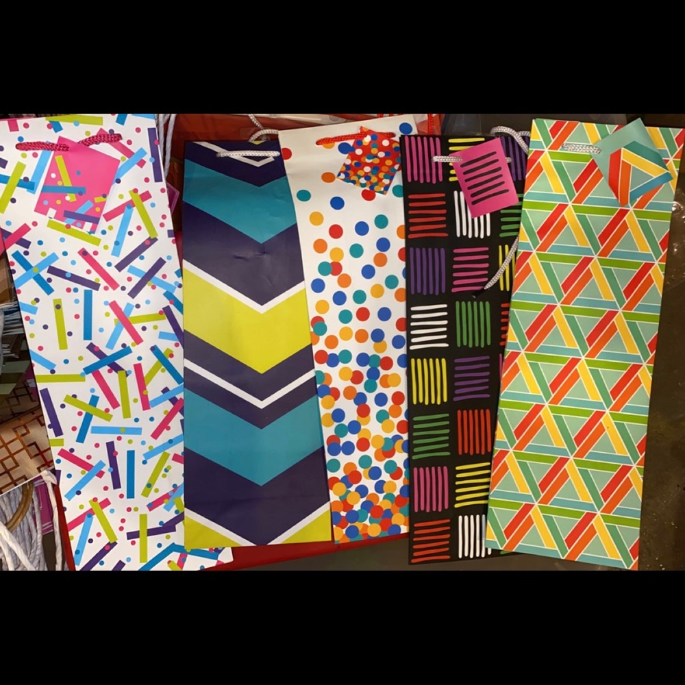 8 New wine/bottle bags